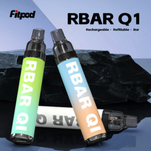 【一次性/拋棄式】Fitpod RBAR Q1 可重複注油一次性小煙 手感漆面 600mah
